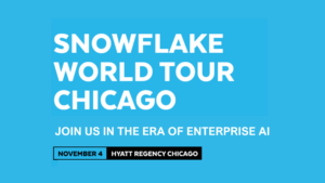 Snowflake World Tour: Chicago