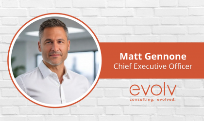 evolv Consulting Announces Matt Gennone as Chief Executive Officer