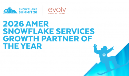 evolv Consulting Named 2026 AMER Snowflake Services Growth Partner of the Year